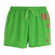 Groene Zee Kleding Badpak Moschino , Green , Heren