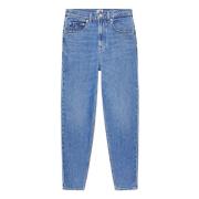 Hoge Taille Mom Fit Denim Jeans Tommy Hilfiger , Blue , Dames