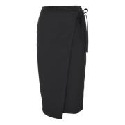 Stijlvolle Rok met Regular Fit Patrizia Pepe , Black , Dames