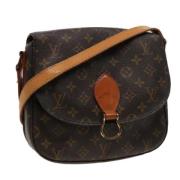 Pre-owned Canvas louis-vuitton-bags Louis Vuitton Vintage , Brown , Da...