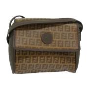 Pre-owned Canvas fendi-bags Fendi Vintage , Beige , Dames