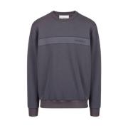 Rode Logo Crew-neck Sweatshirt Iceberg , Gray , Heren