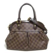 Pre-owned Canvas louis-vuitton-bags Louis Vuitton Vintage , Brown , Da...