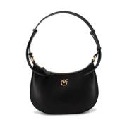 Half Moon Love Tas Pinko , Black , Dames