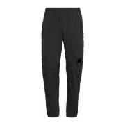 Lensdetail Broek in Zwart C.p. Company , Black , Heren