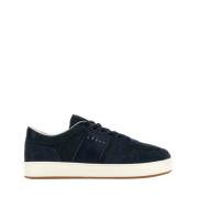 Blauwe Suède Sneakers met Memory Foam Hogan , Blue , Dames