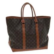 Pre-owned Canvas totes Louis Vuitton Vintage , Brown , Dames