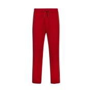 Sportieve Fleece Joggers Iceberg , Red , Heren