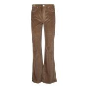 Flare Pant zonder riem Pinko , Brown , Dames