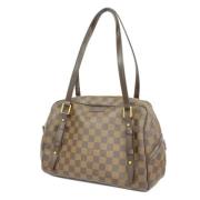 Pre-owned Fabric louis-vuitton-bags Louis Vuitton Vintage , Brown , Da...