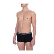 Intimo Boxer Bi-pack Bikkembergs , Black , Heren