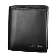 Heren Portemonnee Zwart Rfid Blokkering Calvin Klein , Black , Heren