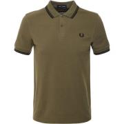 M3600 Polo Shirt Fred Perry , Green , Heren