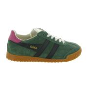 Leren Contact Schoenen Gola , Green , Heren