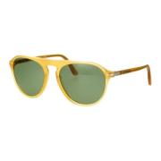 Stijlvolle zonnebril met model 0Po3302S Persol , Yellow , Unisex