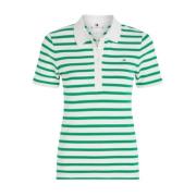 Gestreept poloshirt voor dames Tommy Hilfiger , Multicolor , Dames