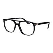 Stijlvolle Optische Bril Greta Collectie Persol , Black , Unisex