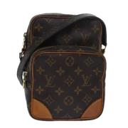 Pre-owned Canvas louis-vuitton-bags Louis Vuitton Vintage , Brown , Da...