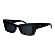 Stijlvolle zonnebril SL 702 Saint Laurent , Black , Dames