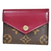 Pre-owned Canvas wallets Louis Vuitton Vintage , Brown , Dames