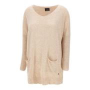 Beige Sweaters voor Heren Peuterey , Beige , Dames