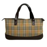 Pre-owned Canvas totes Burberry Vintage , Brown , Dames