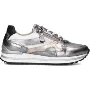 Zilveren Lage Top Sneakers Model 526 Gabor , Gray , Dames