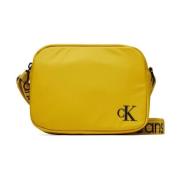 Ultralichte Camera Tas voor Vrouwen Calvin Klein , Yellow , Dames