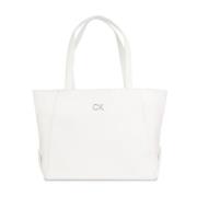 Stijlvolle Daily Shopper Tas Calvin Klein , White , Dames