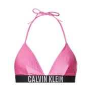 Driehoek Bikini Top voor Vrouwen Calvin Klein , Pink , Dames