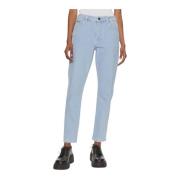 Slim Ankle Jeans in Lichtblauw Calvin Klein , Blue , Dames