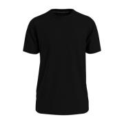 Crew Neck Tape Tee voor mannen Calvin Klein , Black , Heren