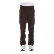 Logo Achterbroek met Zakken Dickies , Brown , Heren