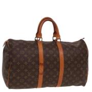 Pre-owned Canvas louis-vuitton-bags Louis Vuitton Vintage , Brown , Da...