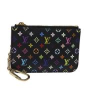 Pre-owned Canvas wallets Louis Vuitton Vintage , Black , Dames