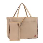 Pre-owned Canvas totes Burberry Vintage , Beige , Dames