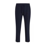 Technische Twill Stretch Jogger Broek Calvin Klein , Blue , Heren