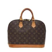 Pre-owned Canvas louis-vuitton-bags Louis Vuitton Vintage , Brown , Da...