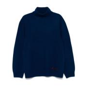 Blauwe Trui voor Mannen A.p.c. , Blue , Dames