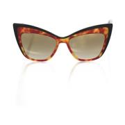 Cat Eye Zonnebril Bruin Verloop Frankie Morello , Brown , Dames