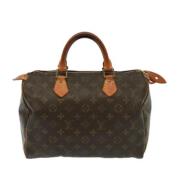 Pre-owned Canvas louis-vuitton-bags Louis Vuitton Vintage , Brown , Da...