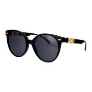 Stijlvolle zonnebril met model 0Ve4442 Versace , Black , Dames