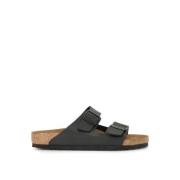 Arizona Birko Flor Sandalen - Zwart Birkenstock , Black , Heren