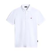 Heren Eolanos 3 Polo Shirt Napapijri , White , Heren