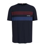 Heren Chest Tee 85 T-shirt Tommy Hilfiger , Blue , Heren