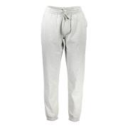 Sportieve Grijze Heren Sweatpants Elastische Taille Vans , Gray , Here...