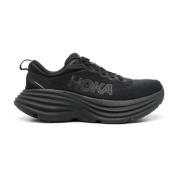 Bondi 8 Zwarte Hardloopschoenen Hoka One One , Black , Dames