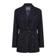 Stijlvolle Navy Blazer MOS Mosh , Blue , Dames