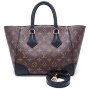 Pre-owned Canvas shoulder-bags Louis Vuitton Vintage , Brown , Dames