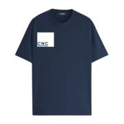 Heren Regular T-Shirt Costume National , Blue , Heren